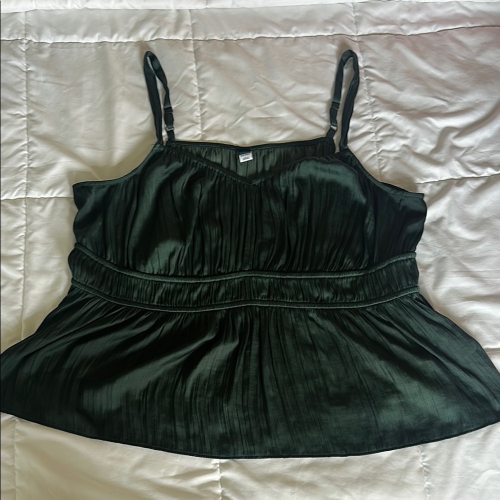 Old Navy Green Camisole Tank Top